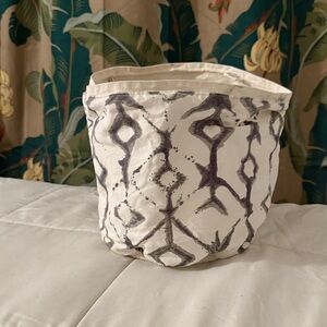 PlantSax Patterned Fabric Basket for Plants